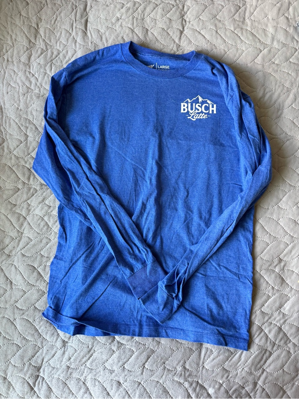 Men's Long-Sleeve Shirt - Blue